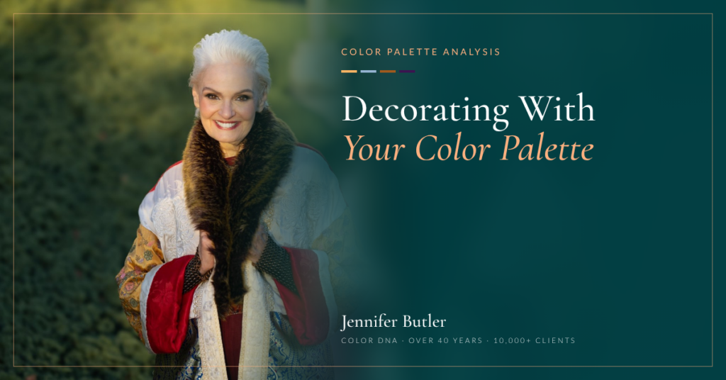Decorating With Your Color Palette: Bring Your Colors Home