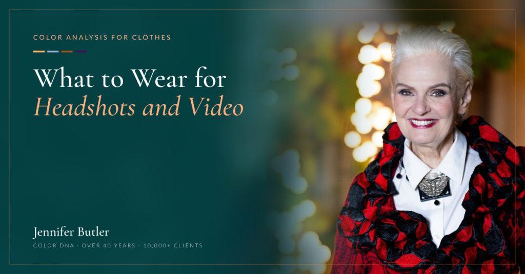 What to Wear for Headshots, Keynotes and Video Calls