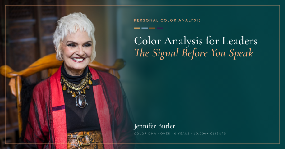Color Analysis for Leaders: The Signal Before You Speak